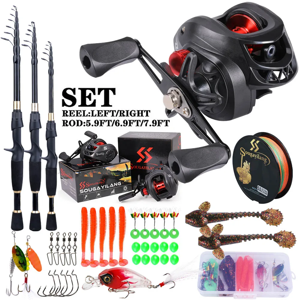 Sougayilang Angelrute und Roll – Spincast Reel Bewertung und Preis